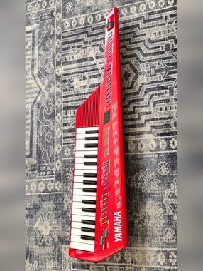 Yamaha SHS-10 FM Digital Synthesizer Keyboard Midi Keytar 100% Tested Working